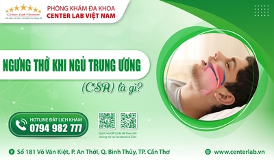 NGƯNG THỞ KHI NGỦ TRUNG ƯƠNG (CSA) LÀ GÌ?